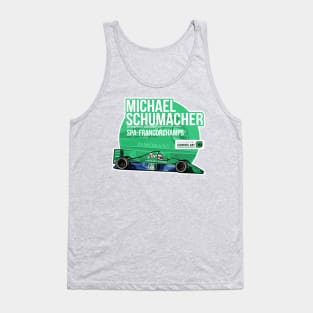 Michael Schumacher - 1991 Spa Tank Top